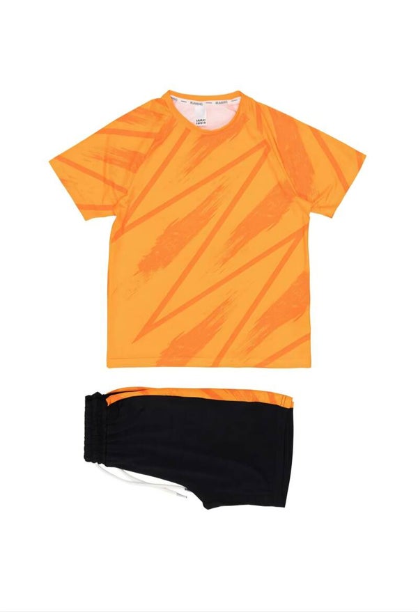 Oranje/zwart