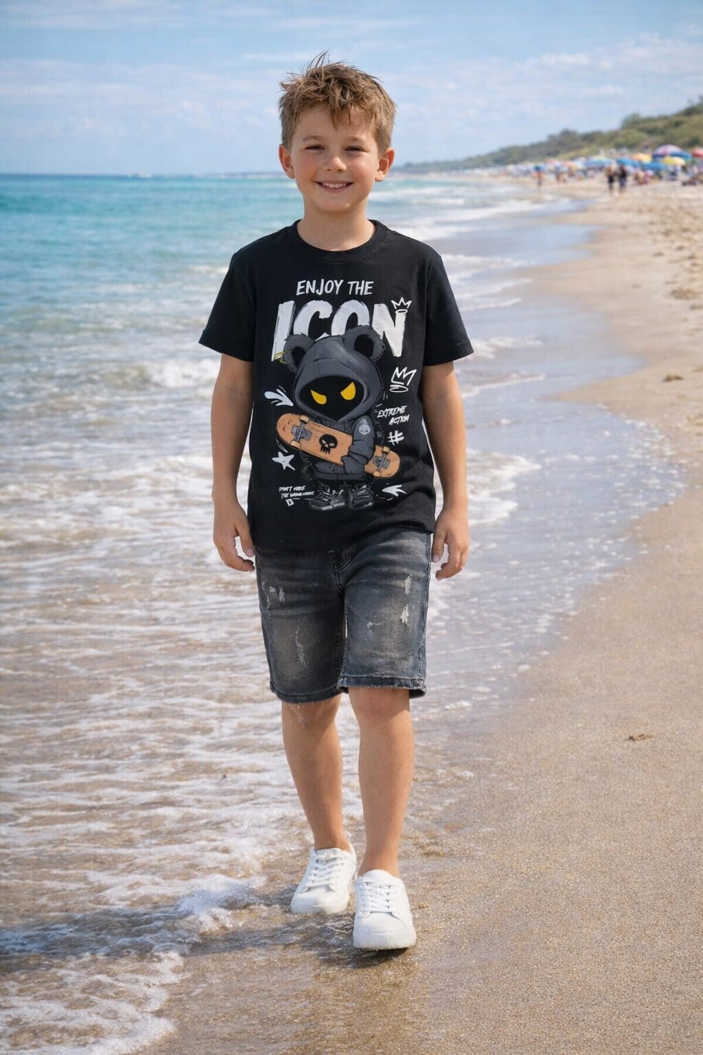 Icon korte spijkerbroek YJ 229