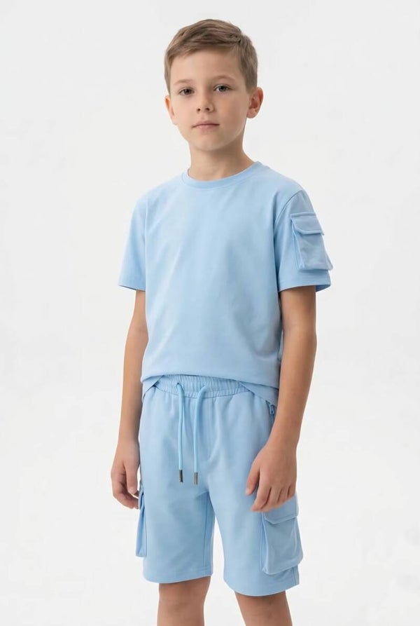 Set cargo blauw