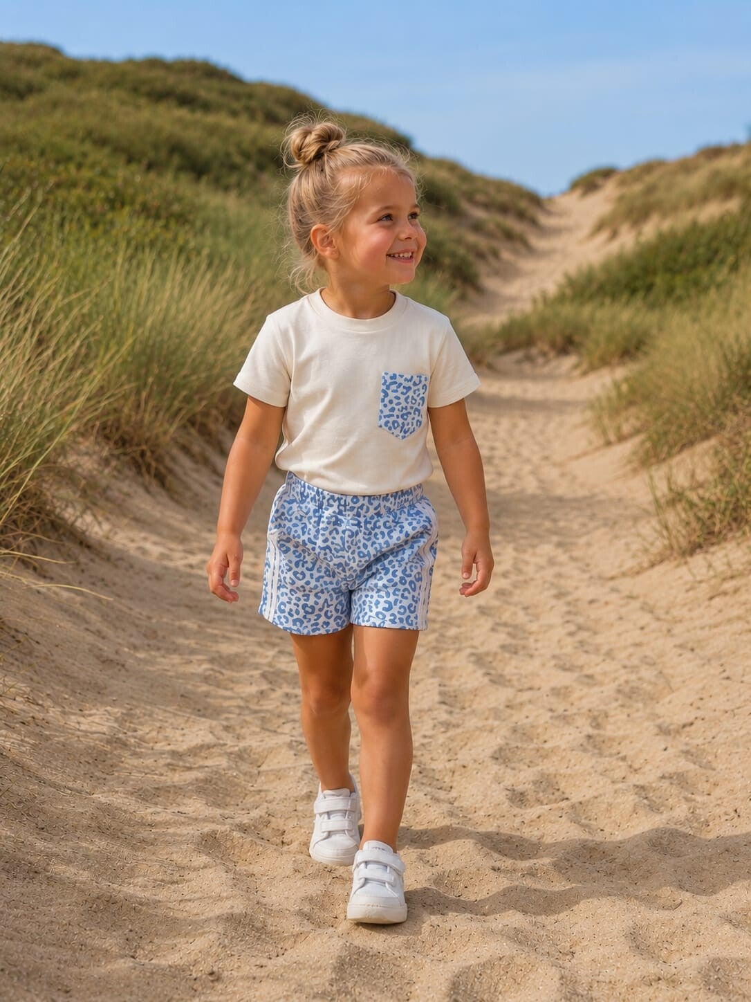 Set tijger blauw
