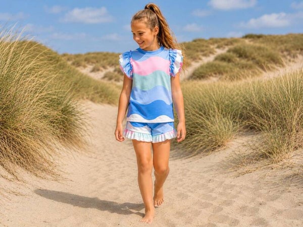 Set golven blauw