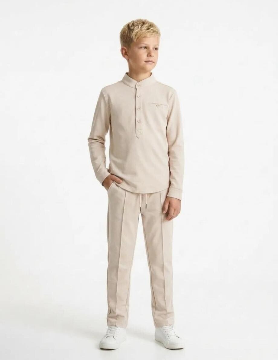 Nette sportieve set  beige