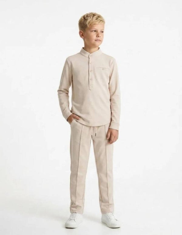 Nette sportieve set  beige