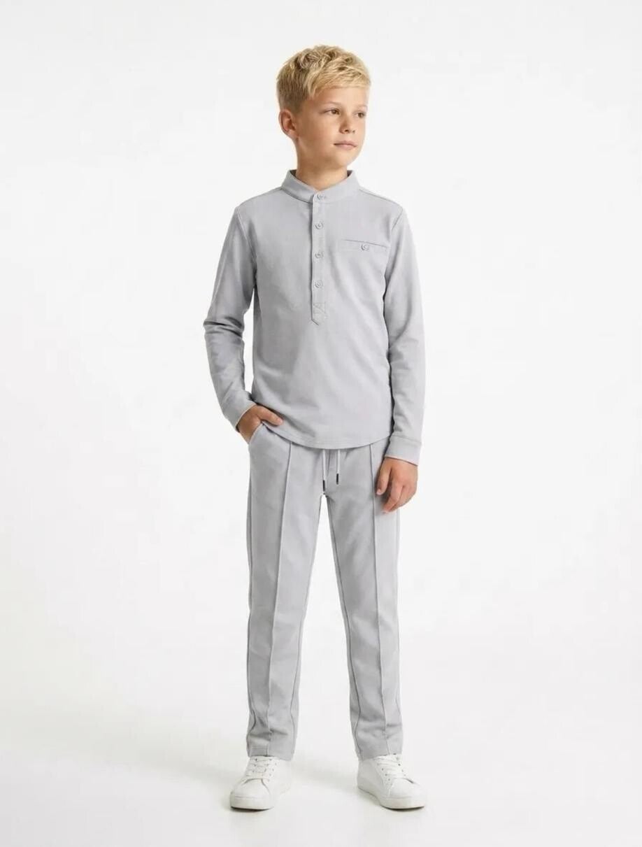 Nette sportieve set grijs
