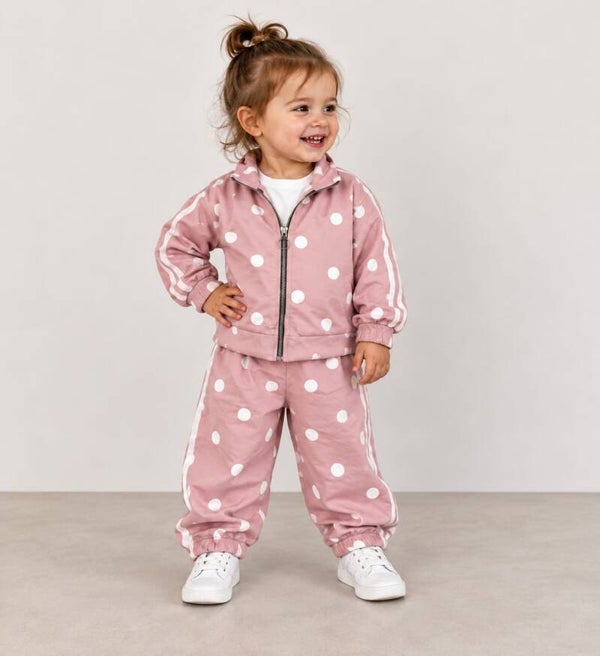 Set roze dots