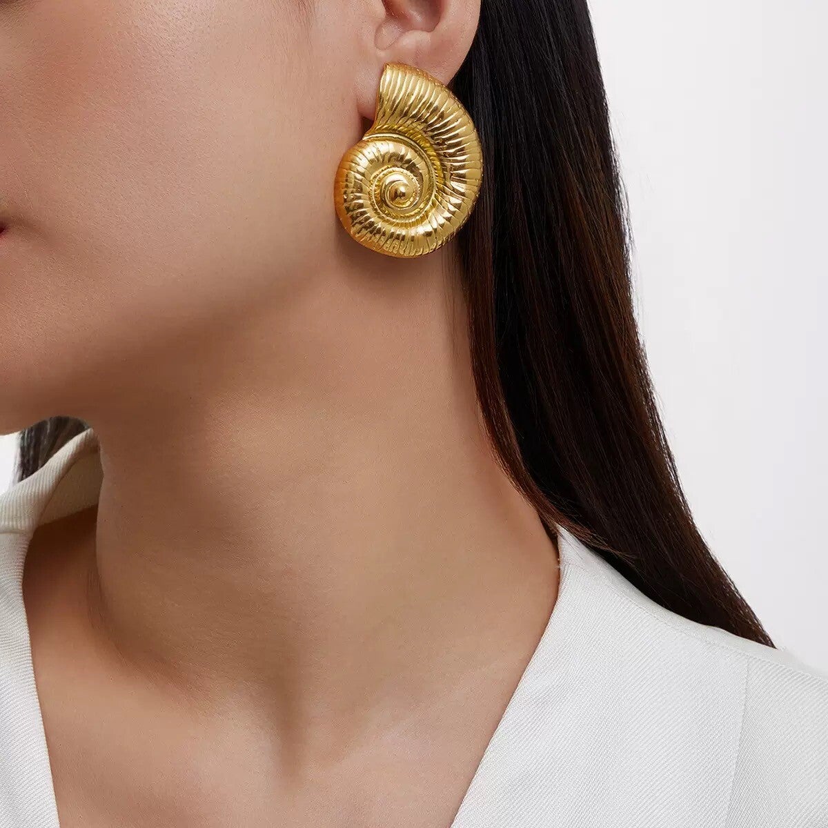 Boucles d’oreilles coquillages