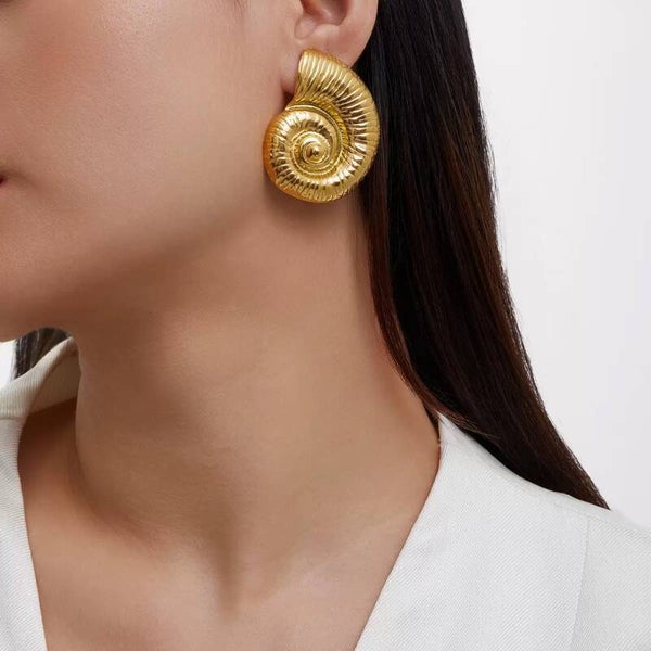 Boucles d’oreilles coquillages