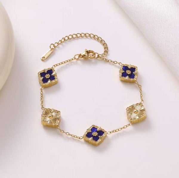 Bracelet bleue Foncé