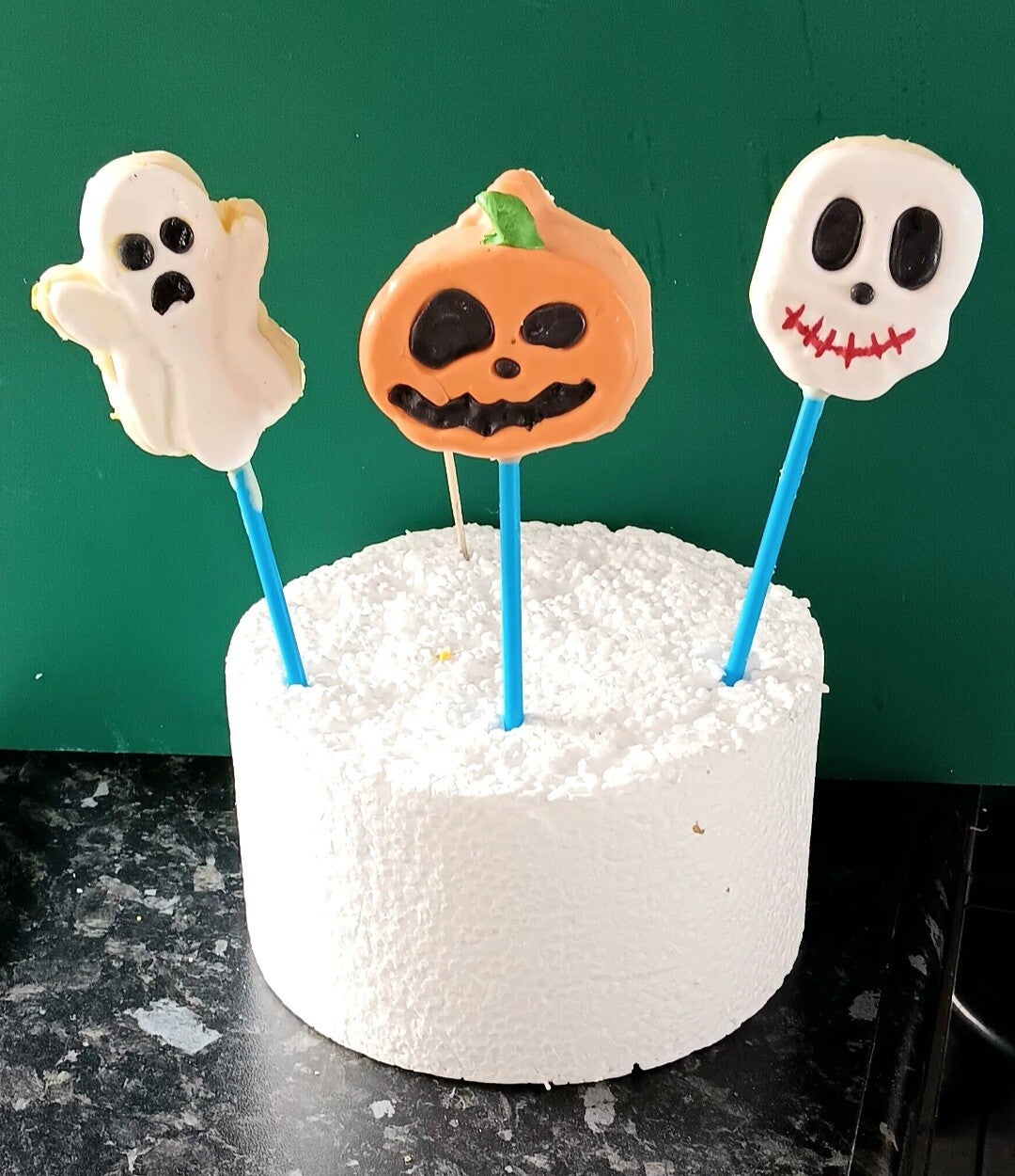 Halloween inspired cake pops
