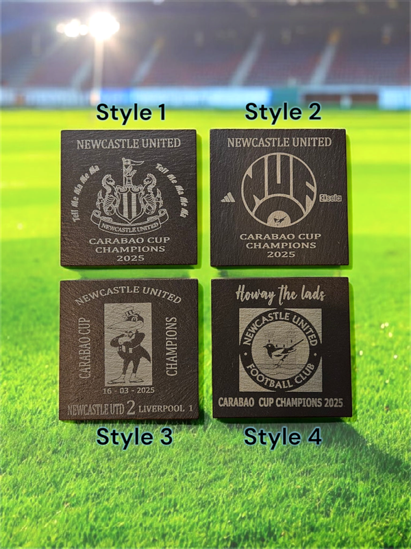 Newcastle United Slate Coasters