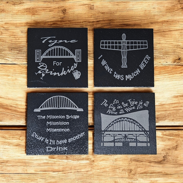 NEWCASTLE THEMED COASTERS