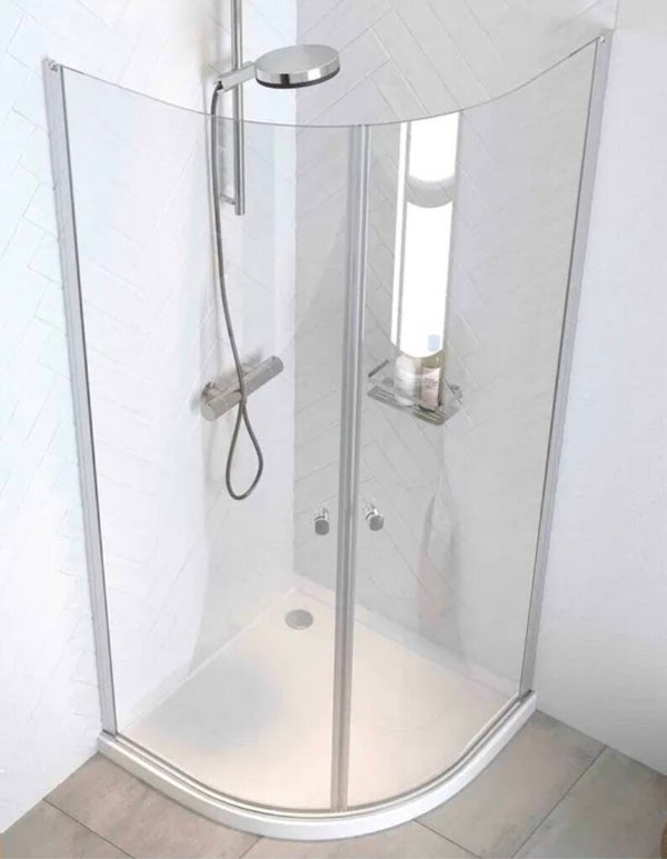 Douchecabine kwartrond Sealskin Multi-S 90x90x195 cm