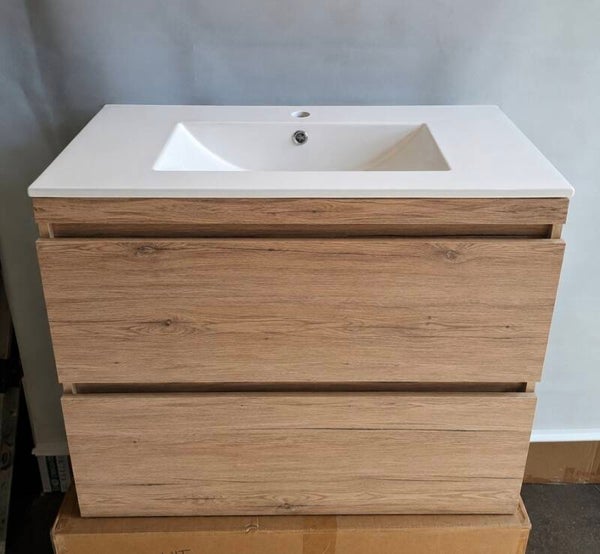Badkamermeubel Gliss Design Arctic Moeras Eiken 80x46 cm