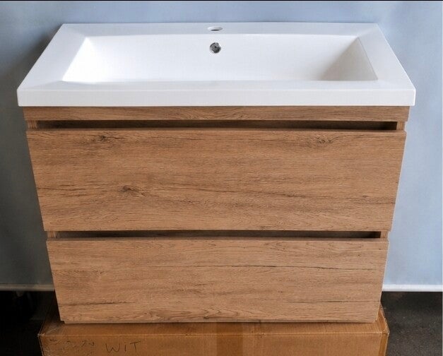 Badkamermeubel Gliss Design Arctic Moeras Eiken 80x46 cm
