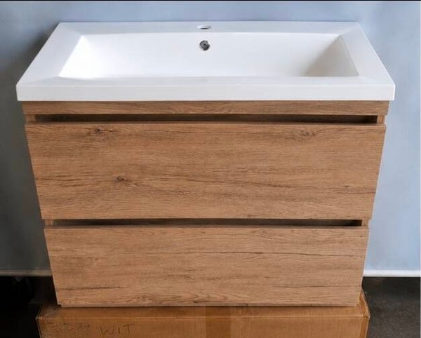 Badkamermeubel Gliss Design Arctic Moeras Eiken 80x46 cm