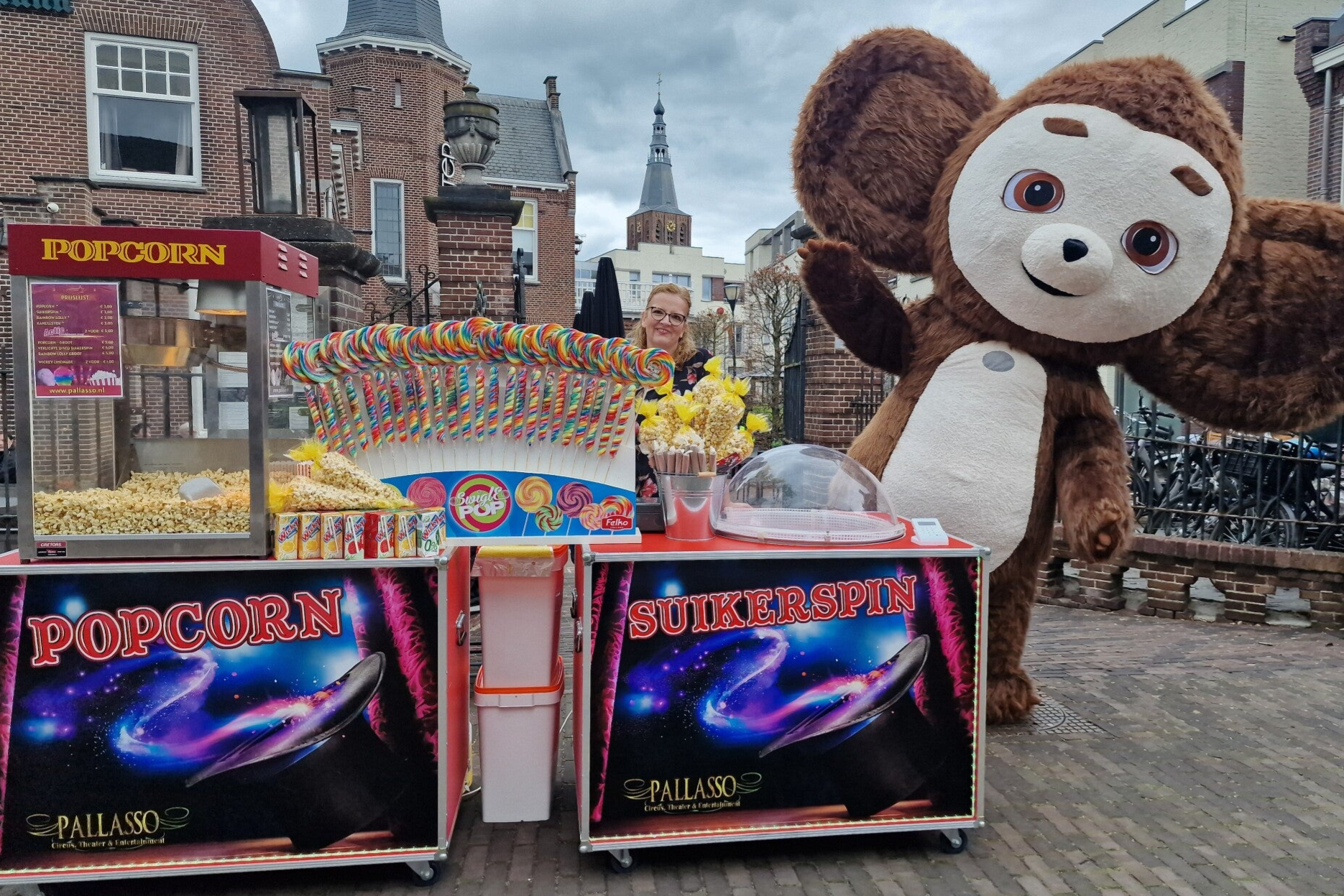 popcorn en suikerspin verhuur