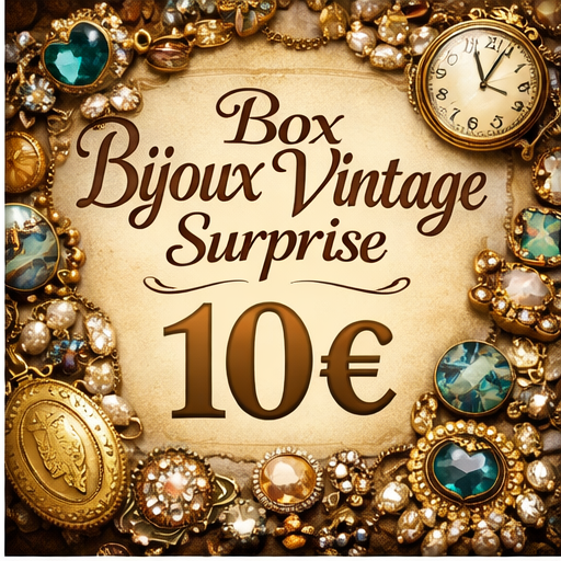 Box bijoux surprises vintage 10e