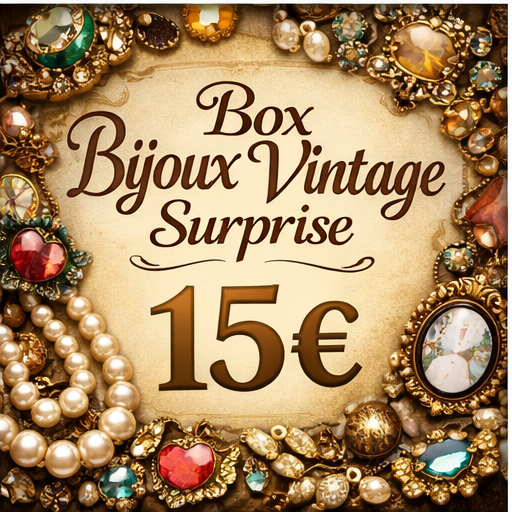 Box bijoux surprise vintage 15e