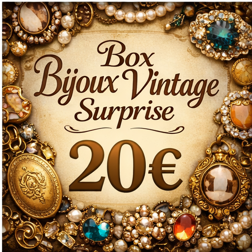 Box bijoux surprises vintage 20e