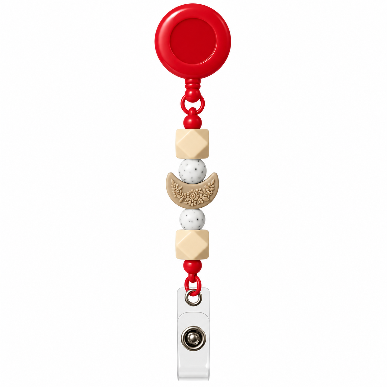 Badgehouder rood