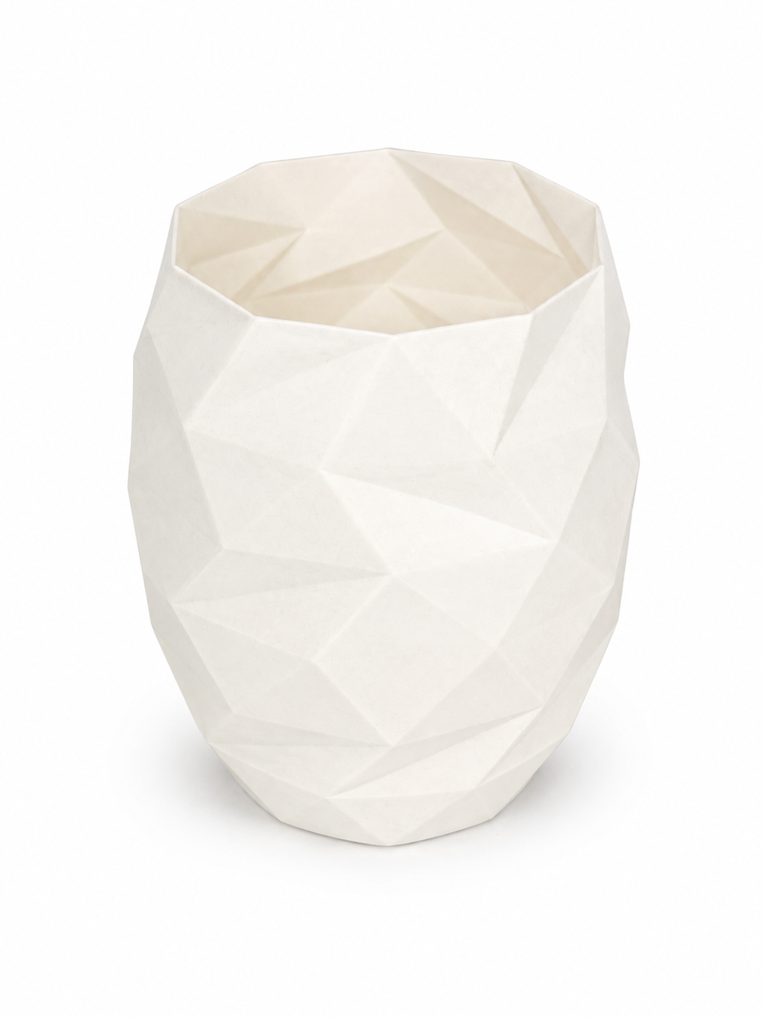 Facet – Off-White plantenpot