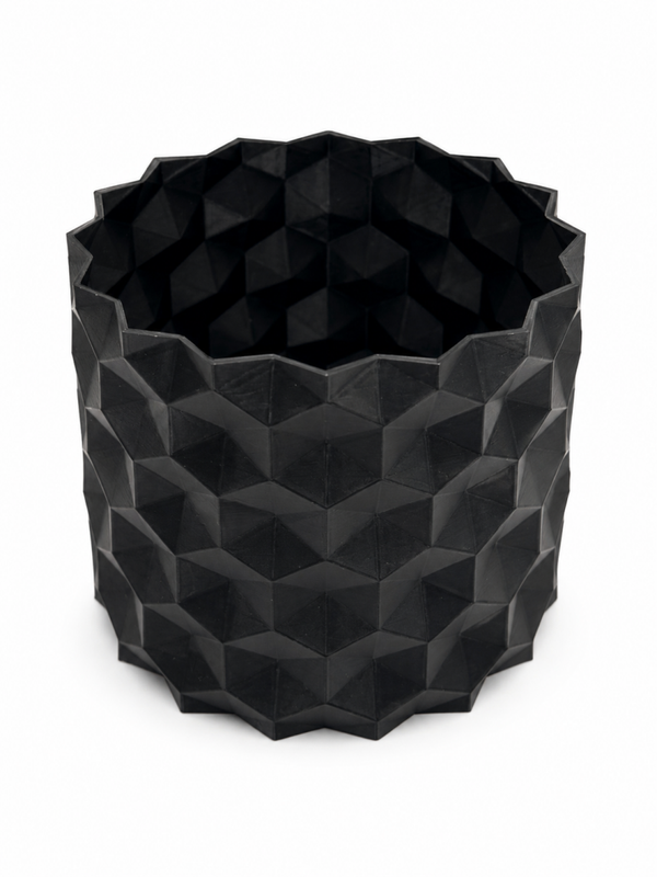 🖤 Geo Noir – Plantenpot