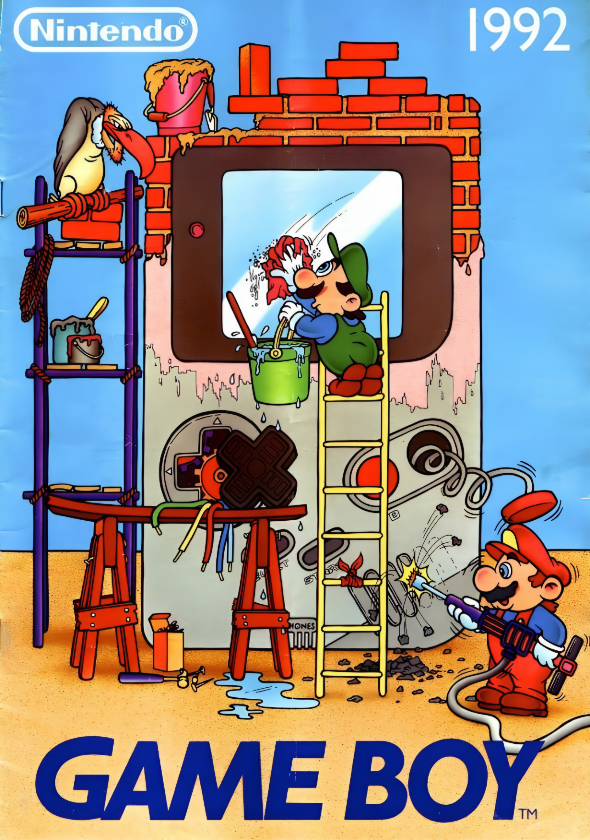 Game Boy Advertising A3 poster