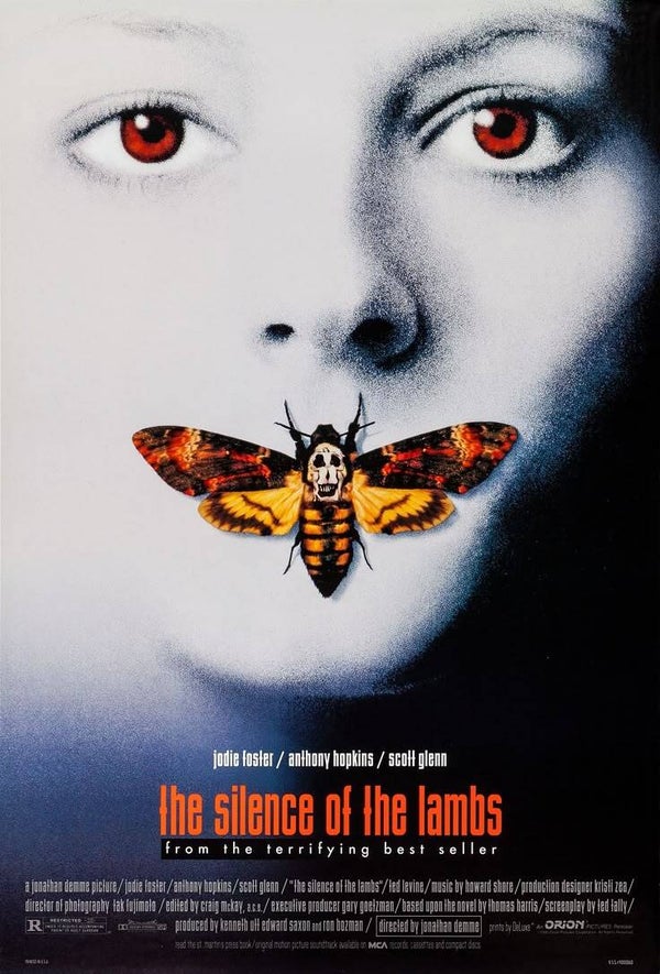 The Silence of the Lambs movie poster A3