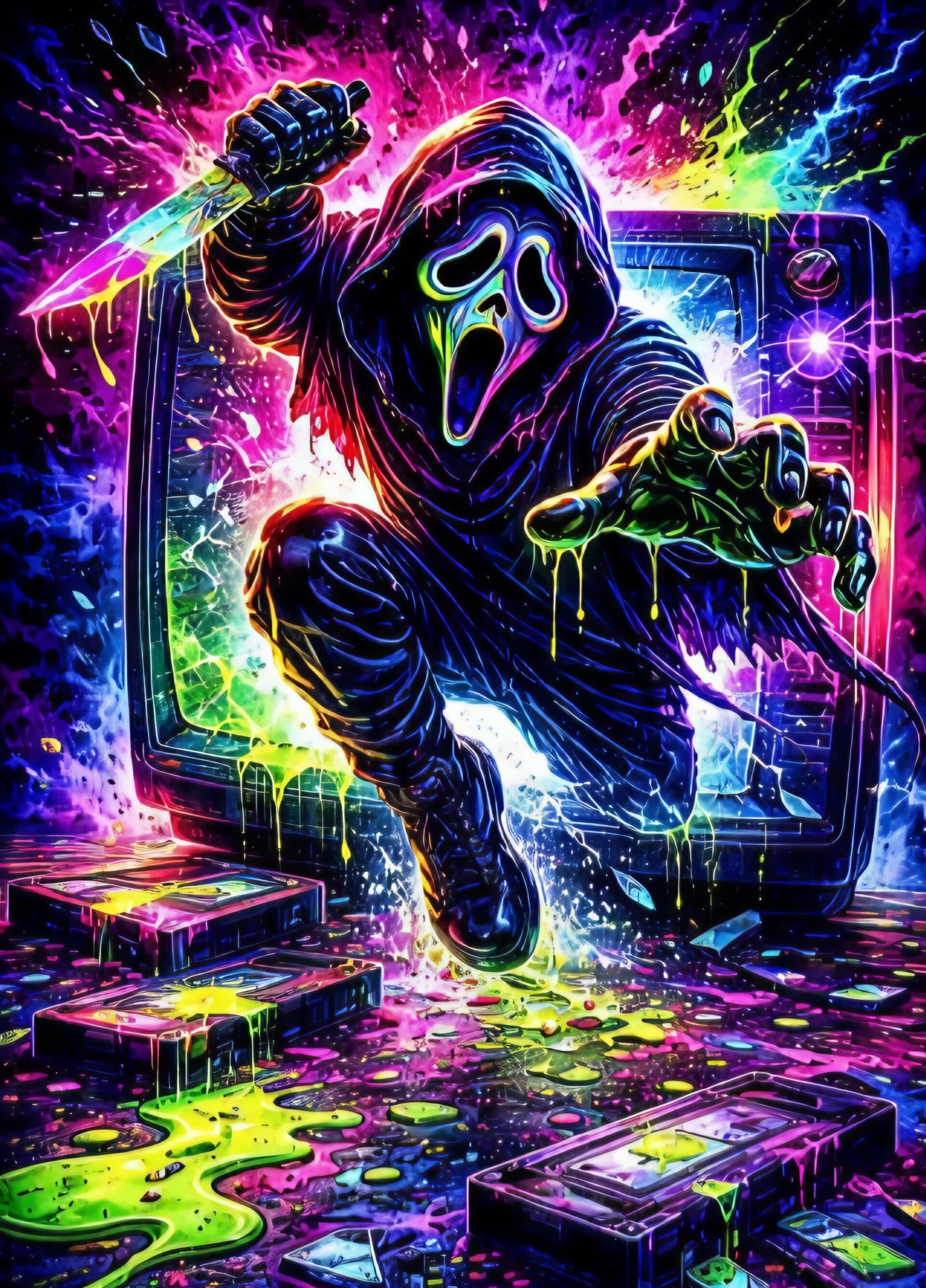 Scream Movie A3 poster