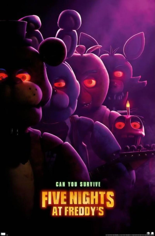 Five Nights at Freddy's Movie - Teaser One Sheet Poster A3