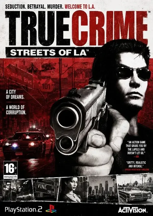 True Crime: Streets of LA – Retro Gaming A3 Poster