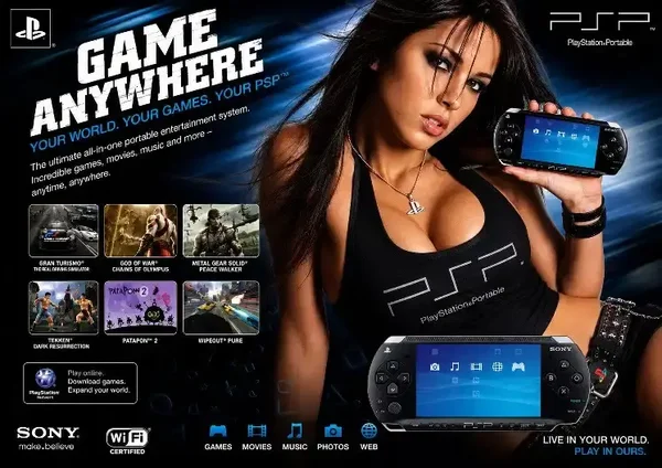 PSP Portable Retro Gaming Fan.