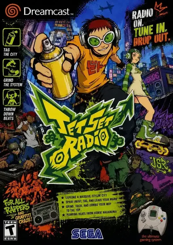 Urban Street Beats – Retro Gaming Poster A3