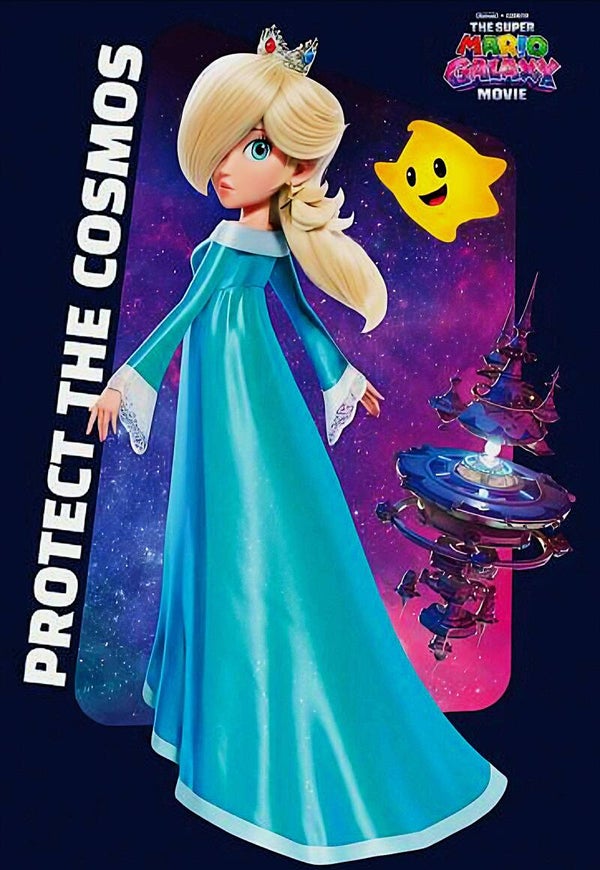 The Super Mario Galaxy Movie Rosalina A3 Poster