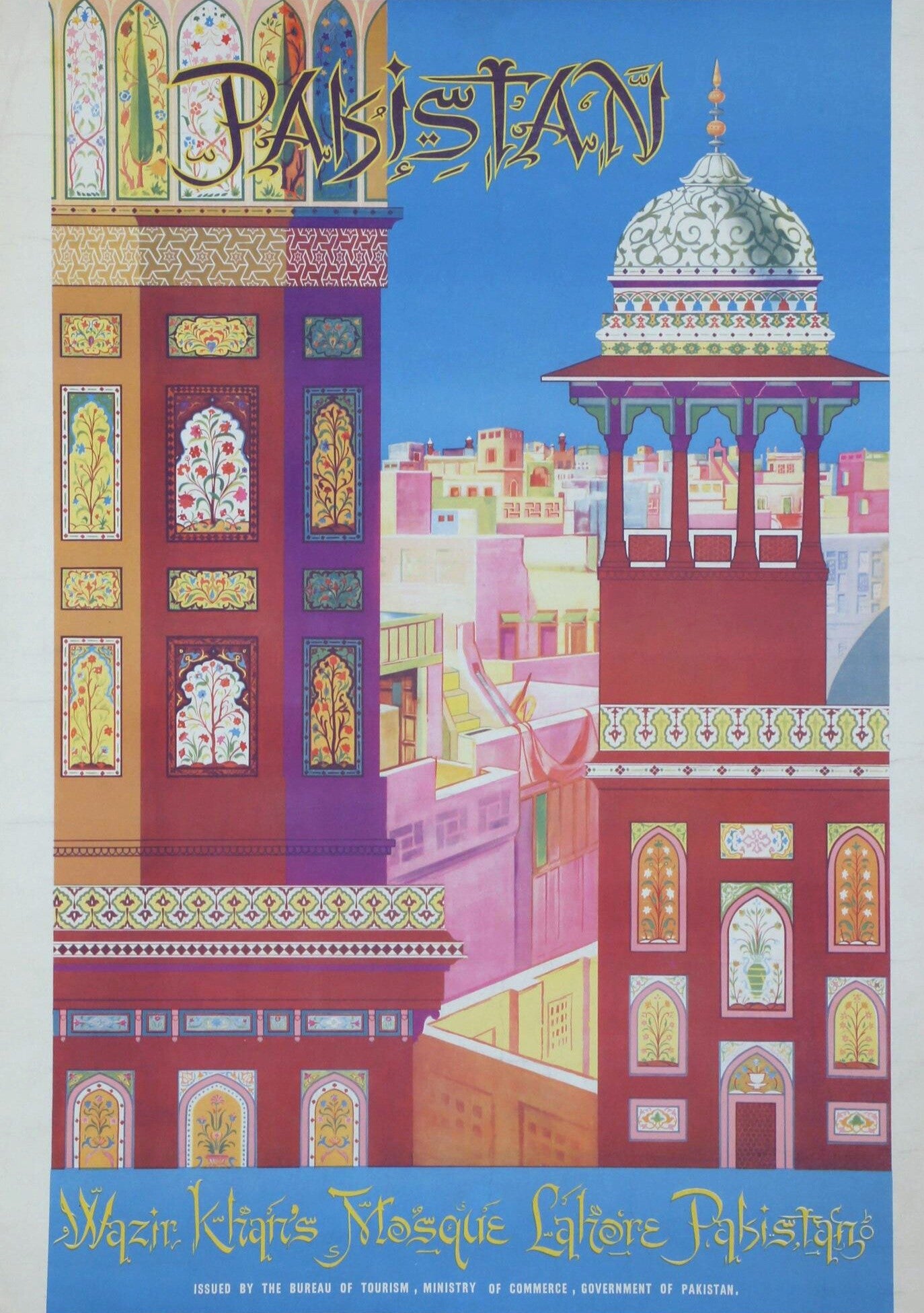 Pakistan Travel A3 poster