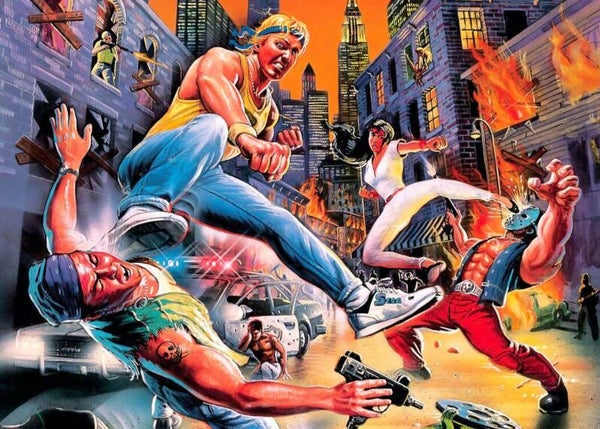 Streets of Rage A3 poster