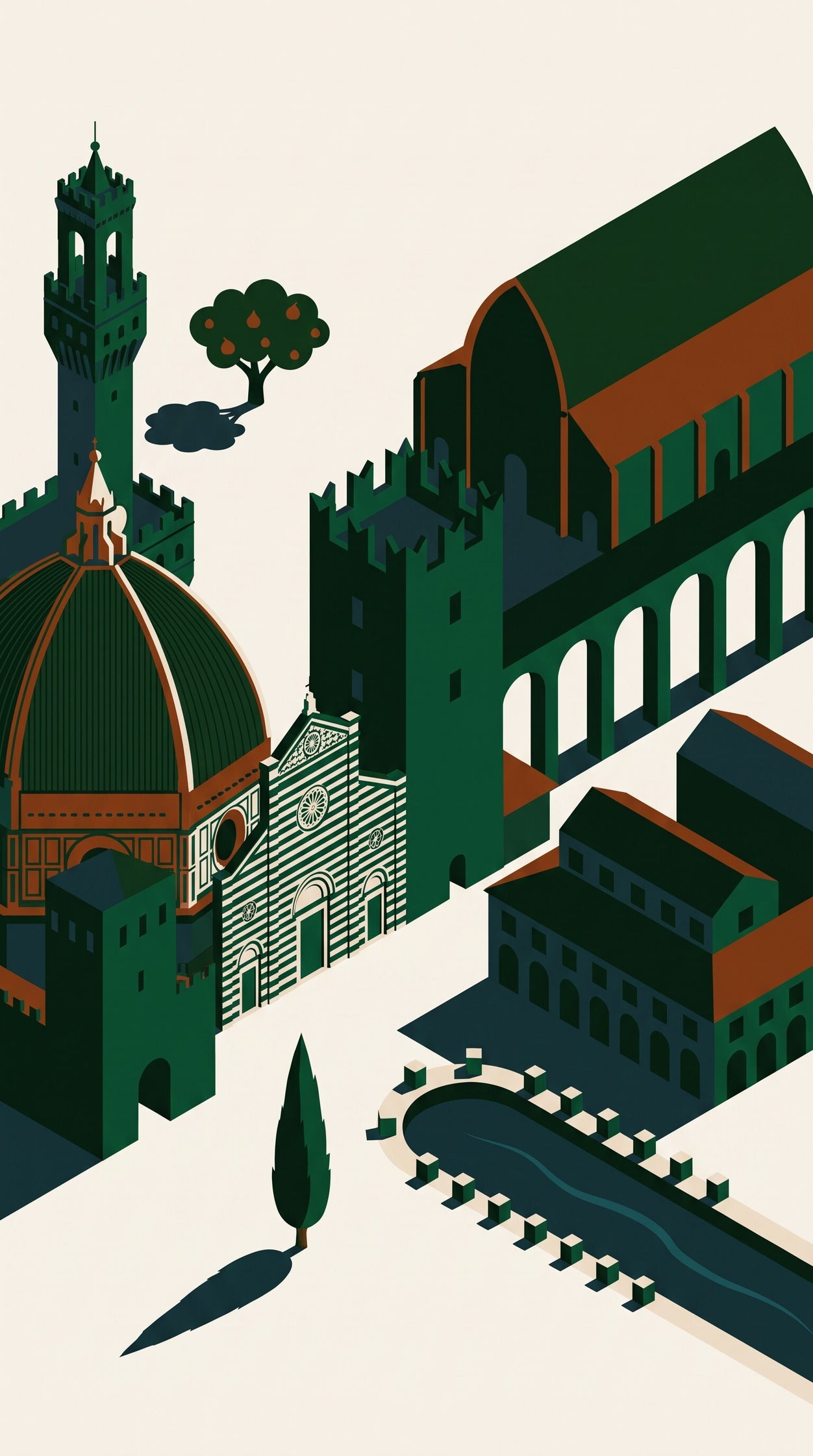 Tavola delle tre città_Firenze_Prato_Padova