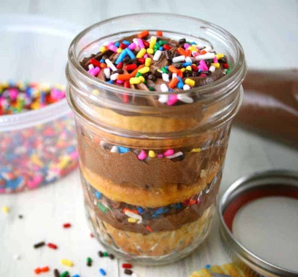 Cupcakes in a Jar