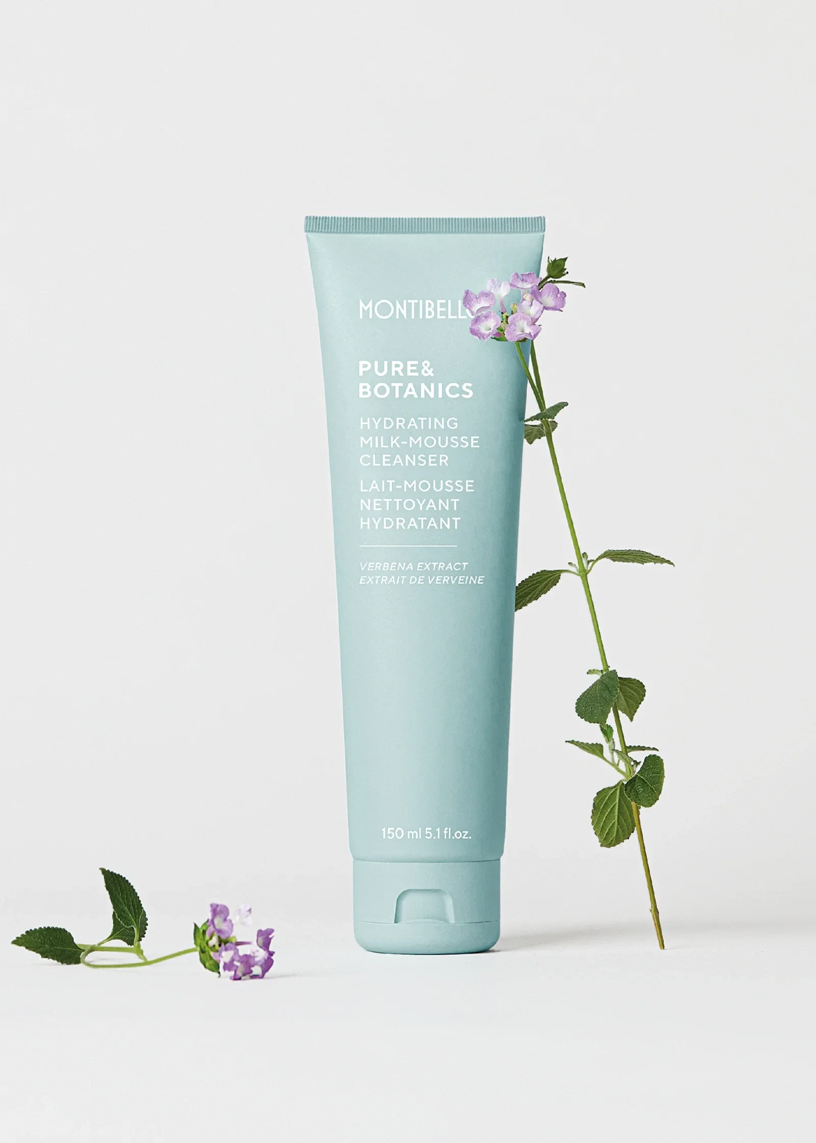 Pure & Botanics Hydrating milk-mousse cleanser