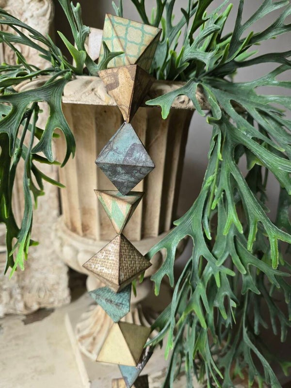 Guirlande groen pastilles 68 cm