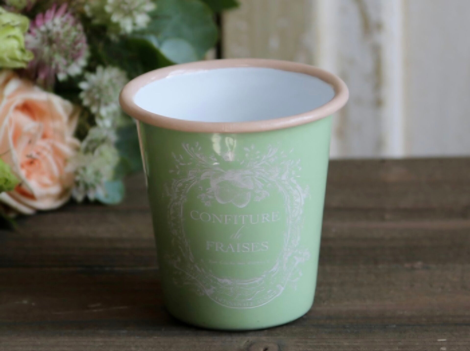 Chic Antique emaille beker