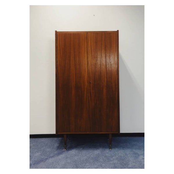 Vintage Kledingkast Teak