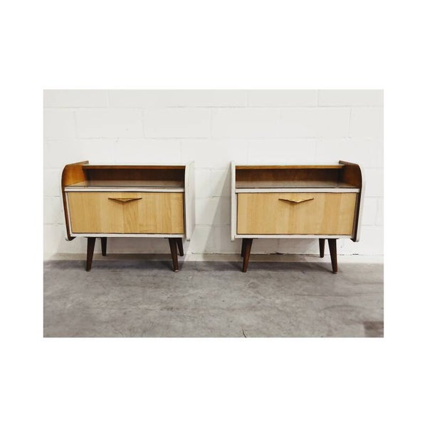 Retro Nachtkastjes Set