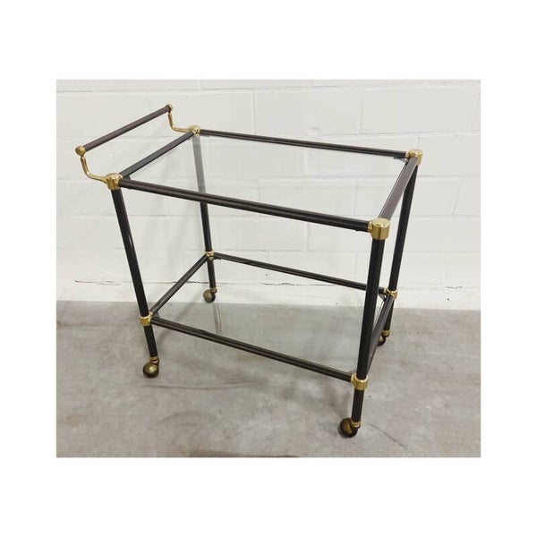 Vintage Hollywood Regency Trolley