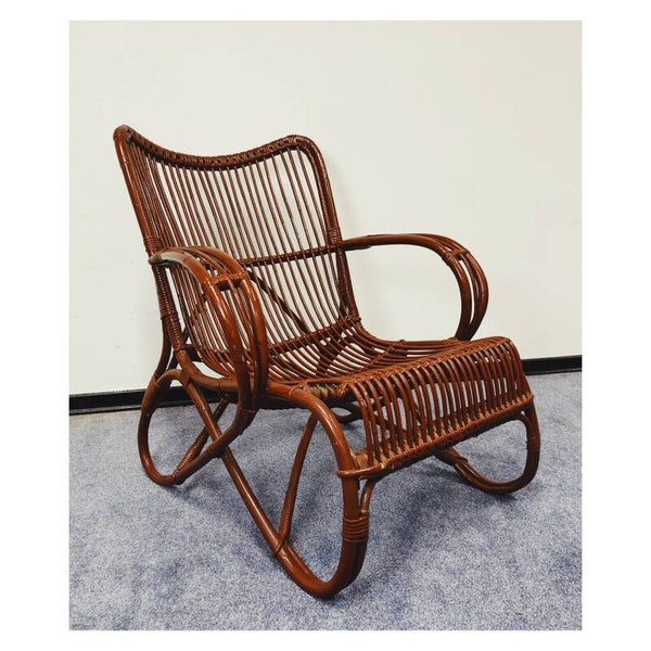 Rotan Lounge Stoel