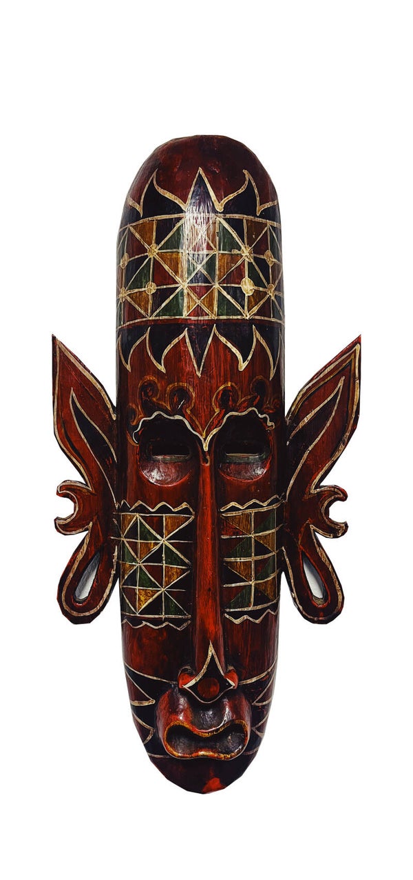 Afrikaans Masker Houtgesneden