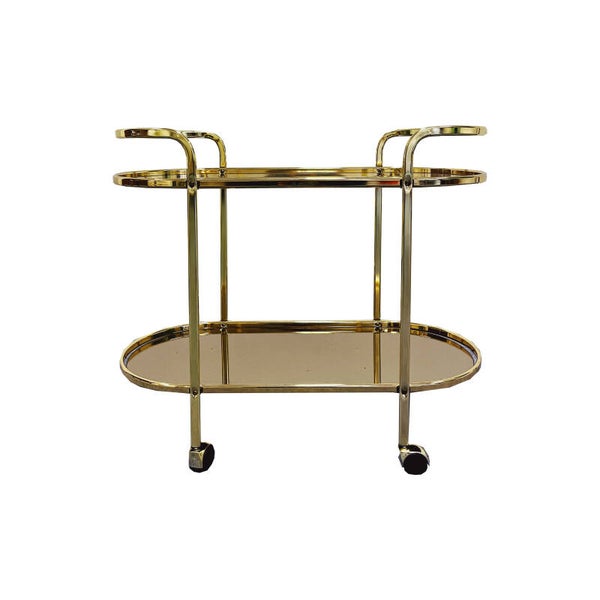 Vintage Messing Bar Cart