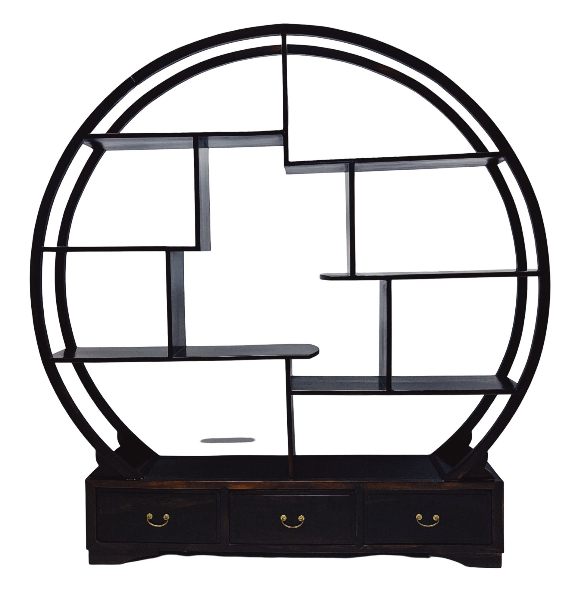 Vintage Vitrinekast Aziatisch