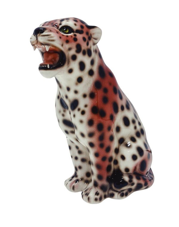 Luipaard Roze Keramiek