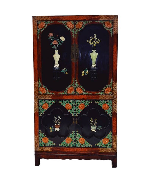 Chinese Kast Handbeschilderd